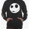 The Nightmare Before Christmas – Jack Jumbo Head Hoodie- SIZE MEDIUM