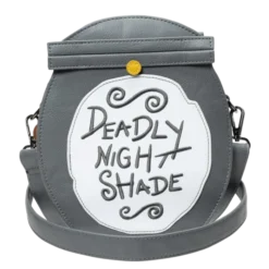 Loungefly – Disney – Nightmare Before Christmas – Deadly Night Shade Glow In The Dark Crossbody