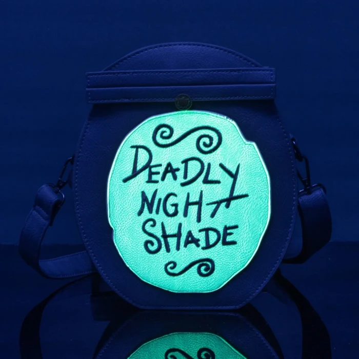 Loungefly – Disney – Nightmare Before Christmas – Deadly Night Shade Glow In The Dark Crossbody 5 Loungefly – Disney – Nightmare Before Christmas – Deadly Night Shade Glow In The Dark Crossbody - Image 5