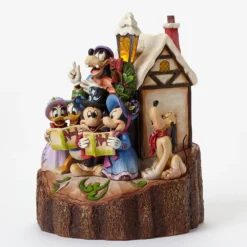 Disney Traditions Christmas Caved By Hearts – Lit Mickey Mouse & Friends Carolling, Holiday Harmony 6 Disney Traditions Christmas Caved By Hearts – Lit Mickey Mouse & Friends Carolling, Holiday Harmony -Christmas Goods Shop 4046025 2