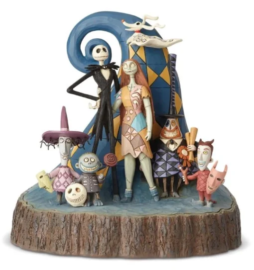 JIM SHORE DISNEY TRADITIONS – THE NIGHTMARE BEFORE CHRISTMAS CARVED BY HEART FIGURINE 8 JIM SHORE DISNEY TRADITIONS – THE NIGHTMARE BEFORE CHRISTMAS CARVED BY HEART FIGURINE -Christmas Goods Shop 6001287
