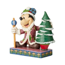 JIM SHORE DISNEY TRADITIONS – MICKEY MOUSE FATHER CHRISTMAS – JOLLY OL ST MICK -Christmas Goods Shop 6002831 1