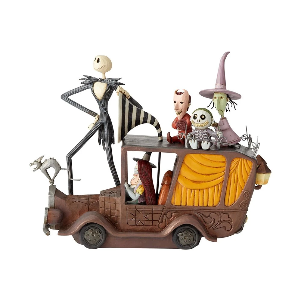 Jim Shore Disney Traditions – THE NIGHTMARE BEFORE CHRISTMAS NIGHTMARE MAYORS CAR FIGURINE 2 Jim Shore Disney Traditions – THE NIGHTMARE BEFORE CHRISTMAS NIGHTMARE MAYORS CAR FIGURINE - Image 2