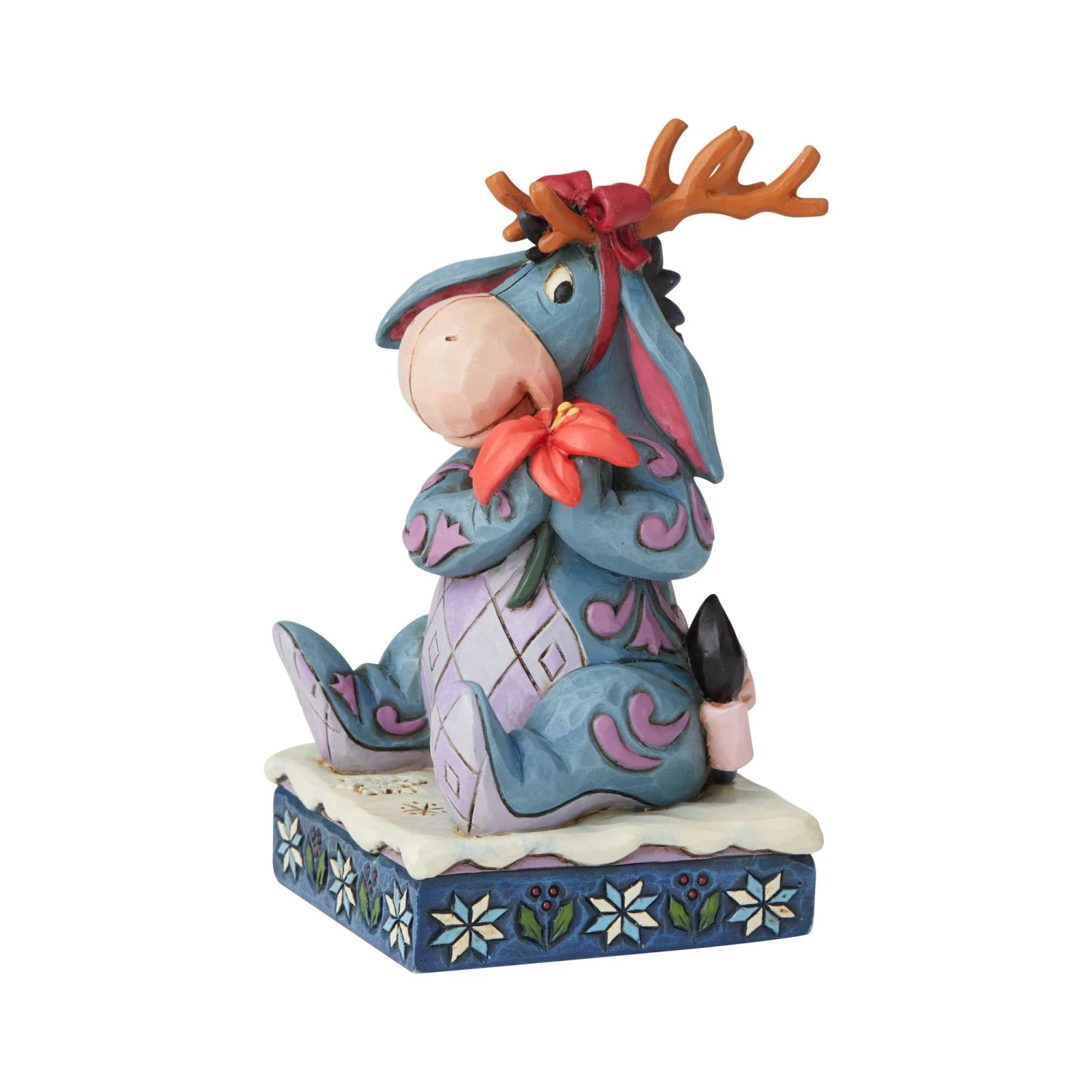 JIM SHORE DISNEY TRADITIONS – Christmas Eeyore 2 JIM SHORE DISNEY TRADITIONS – Christmas Eeyore - Image 2