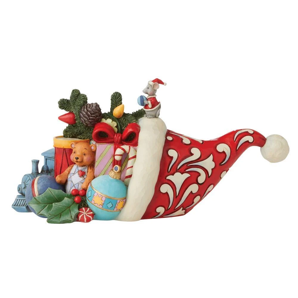 Jim Shore Heartwood Creek – 12.5cm Christmas Cornucopia 5 Jim Shore Heartwood Creek – 12.5cm Christmas Cornucopia - Image 5