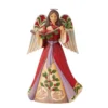 JIM SHORE HEARTWOOD CREEK – CHRISTMAS ANGEL WITH CARDINALS