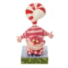 Disney Traditions Christmas Cheshire Cat – Candy Cane Cheer