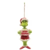 Grinch By Jim Shore Merry Grinchmas (PVC) Christmas Hanging Ornament