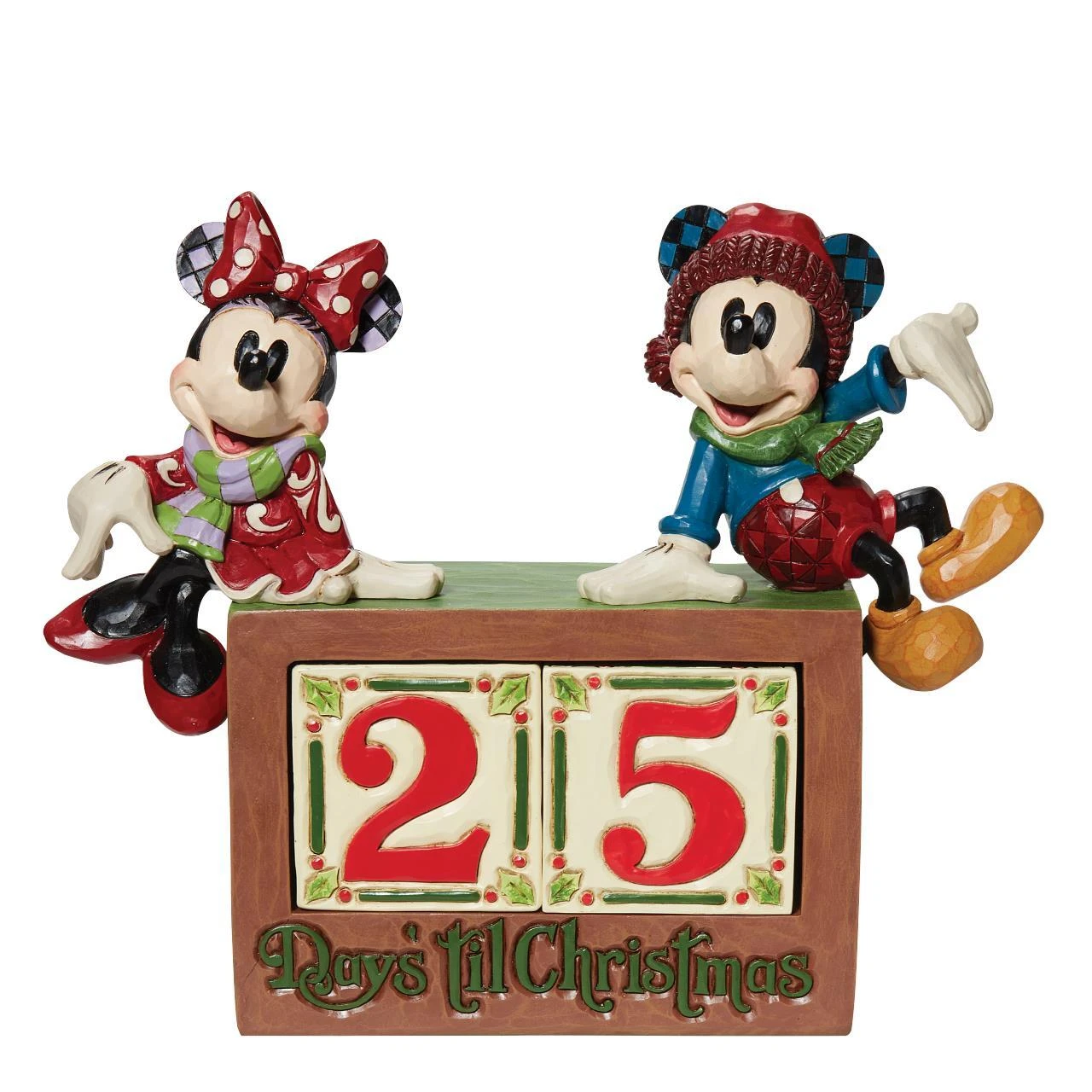 Disney Traditions – 19cm/7.5″ The Christmas Countdown 1 Disney Traditions – 19cm/7.5″ The Christmas Countdown