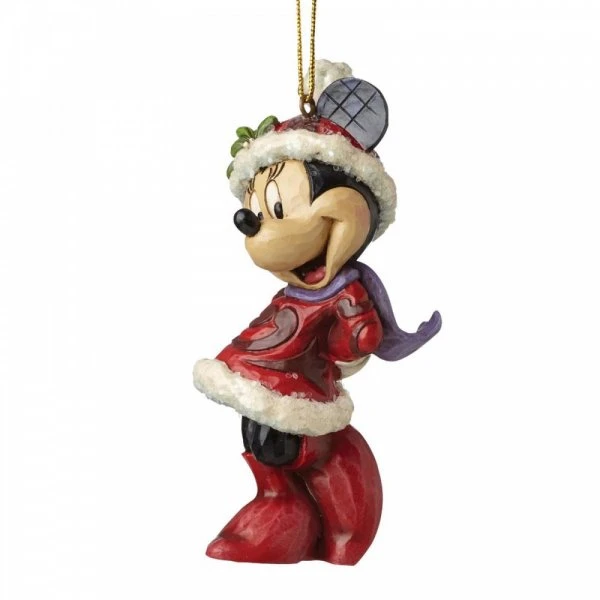 Disney Traditions Christmas Sugar Coated Minnie Mouse Hanging Ornament 1 Disney Traditions Christmas Sugar Coated Minnie Mouse Hanging Ornament