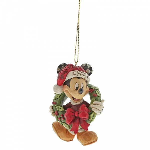 Disney Traditions Mickey Mouse Hanging Christmas Tree Ornament 1 Disney Traditions Mickey Mouse Hanging Christmas Tree Ornament