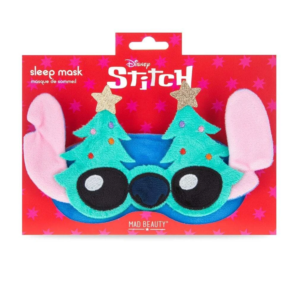 MAD BEAUTY DISNEY STITCH AT CHRISTMAS SLEEP MASK 1 MAD BEAUTY DISNEY STITCH AT CHRISTMAS SLEEP MASK