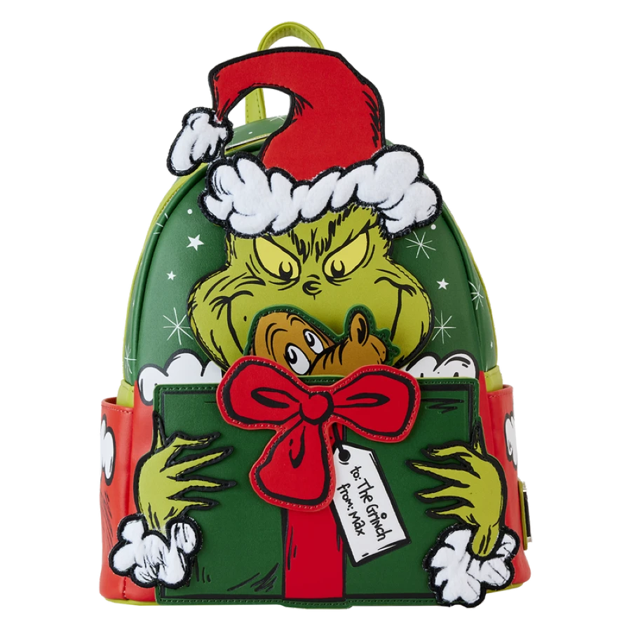 Loungefly – Dr. Seuss’ How The Grinch Stole Christmas! Santa Cosplay Mini Backpack 1 Loungefly – Dr. Seuss’ How The Grinch Stole Christmas! Santa Cosplay Mini Backpack