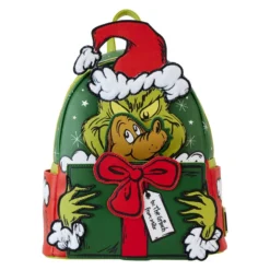 Loungefly – Dr. Seuss’ How The Grinch Stole Christmas! Santa Cosplay Mini Backpack 13 Loungefly – Dr. Seuss’ How The Grinch Stole Christmas! Santa Cosplay Mini Backpack -Christmas Goods Shop LOUDSSBK0037 DRSEUSS GRINCH SANTA COSPLAY MINI BACKPACK 02