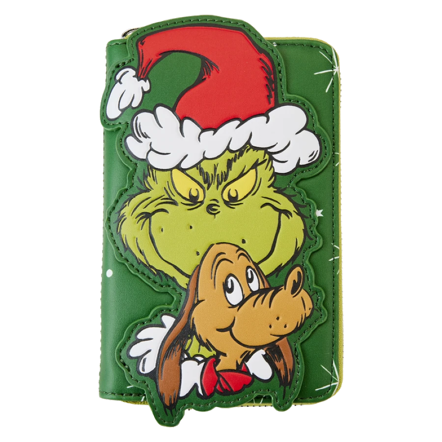 Loungefly – Dr. Seuss’ How The Grinch Stole Christmas! Santa Cosplay Zip Around Wallet 1 Loungefly – Dr. Seuss’ How The Grinch Stole Christmas! Santa Cosplay Zip Around Wallet