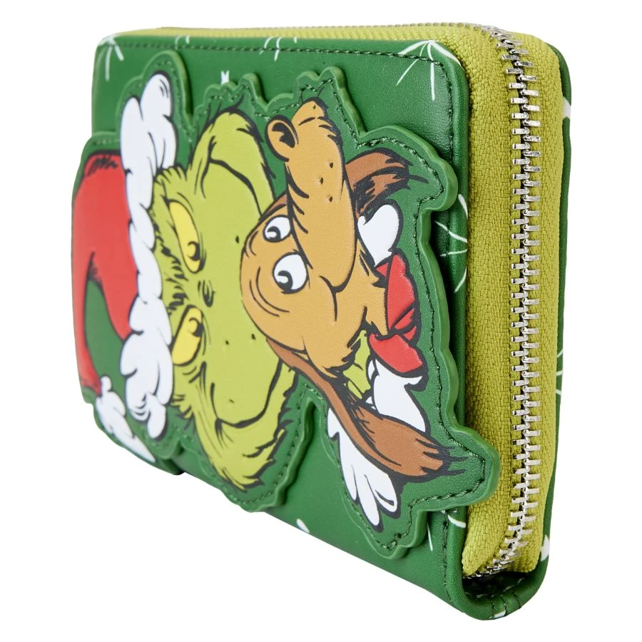 Loungefly – Dr. Seuss’ How The Grinch Stole Christmas! Santa Cosplay Zip Around Wallet 4 Loungefly – Dr. Seuss’ How The Grinch Stole Christmas! Santa Cosplay Zip Around Wallet - Image 4