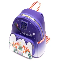 Loungefly – Nightmare Before Christmas – Santa Jack In Christmas Town US Exclusive Backpack -Christmas Goods Shop LOUWDBK2684 NBX Santa Jack in Christmas Town Backpack 03