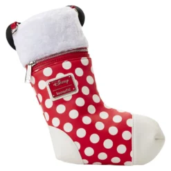 Loungefly – Disney – Minnie Christmas Stocking Crossbody -Christmas Goods Shop LOUWDTB2680 Disney Minnie Cosplay Stocking Crossbody 04