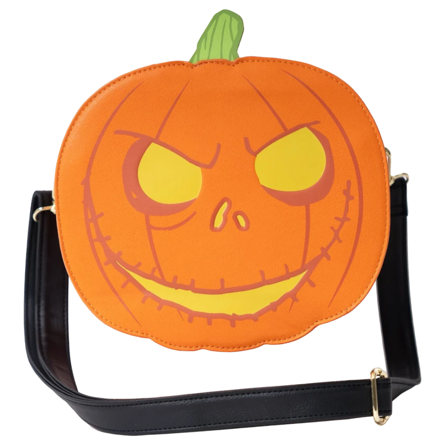 Loungefly – Disney- The Nightmare Before Christmas – Jack-O-Lantern US Exclusive Glow Crossbody 1 Loungefly – Disney- The Nightmare Before Christmas – Jack-O-Lantern US Exclusive Glow Crossbody