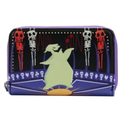 Loungefly – The Nightmare Before Christmas – Lock Shock Barrel Oogie Boogie Glow Zip Purse