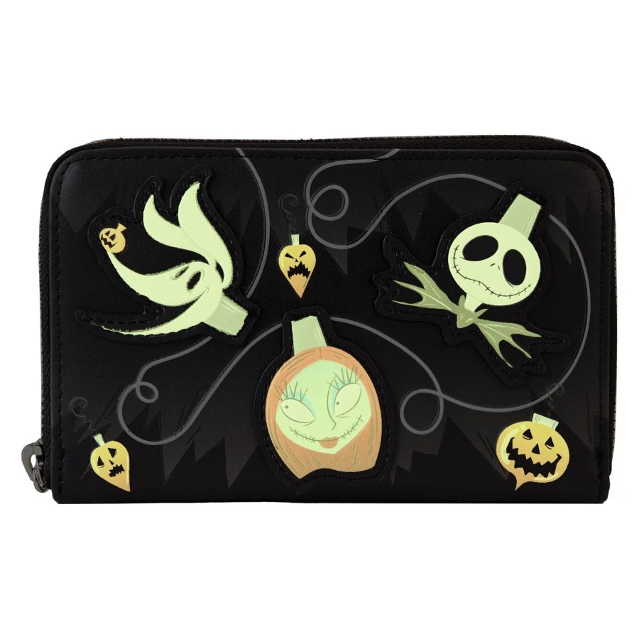 Loungefly – Disney – Nightmare Before Christmas – Tree String Lights Glow Zip Around Wallet 5 Loungefly – Disney – Nightmare Before Christmas – Tree String Lights Glow Zip Around Wallet - Image 5