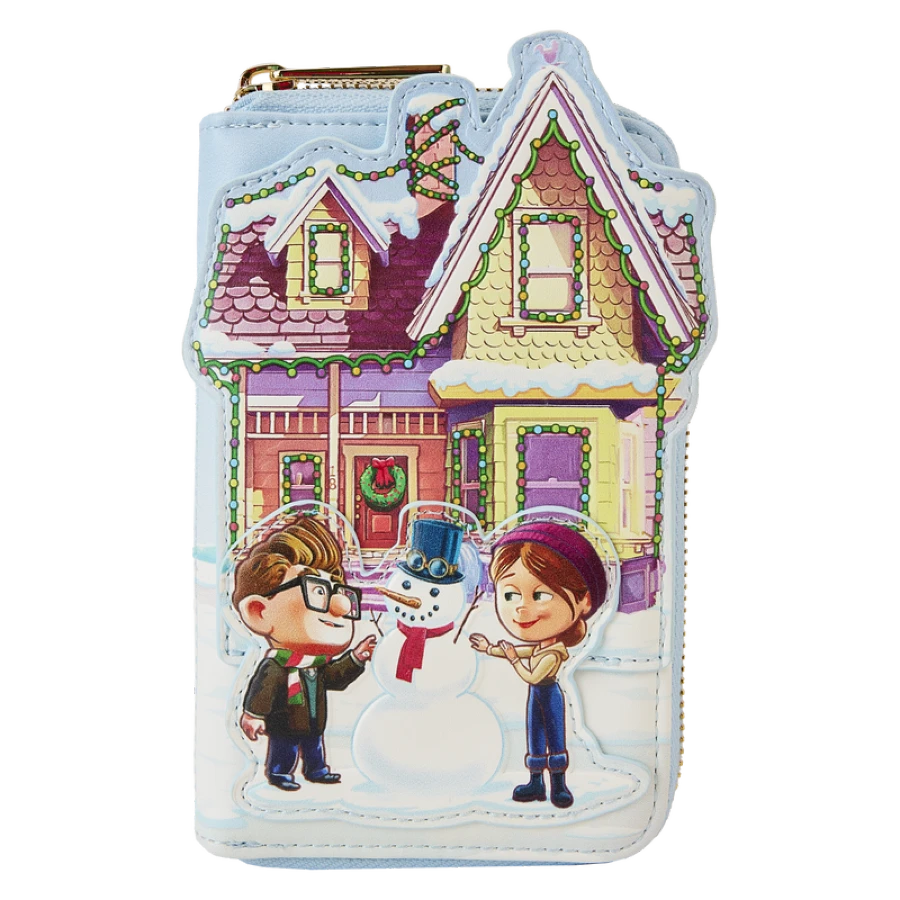 Loungefly – Disney – Up (2009) – House Christmas Zip Around Wallet 1 Loungefly – Disney – Up (2009) – House Christmas Zip Around Wallet