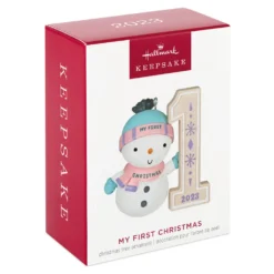2023 HALLMARK KEEPSAKE ORNAMENT – MY FIRST CHRISTMAS -Christmas Goods Shop QGO2739 2