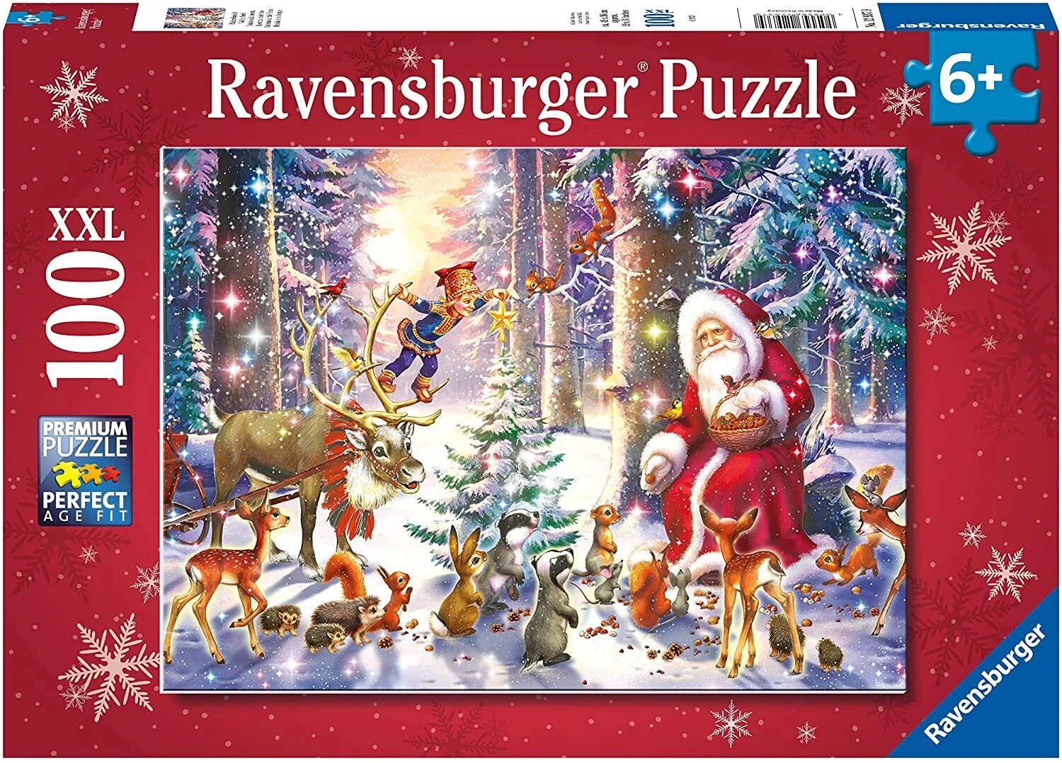 Ravensburger – Christmas In The Forest Puzzle 100pc 1 Ravensburger – Christmas In The Forest Puzzle 100pc