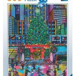 RAVENSBURGER PUZZLE 500PC – ROCKEFELLER CHRISTMAS
