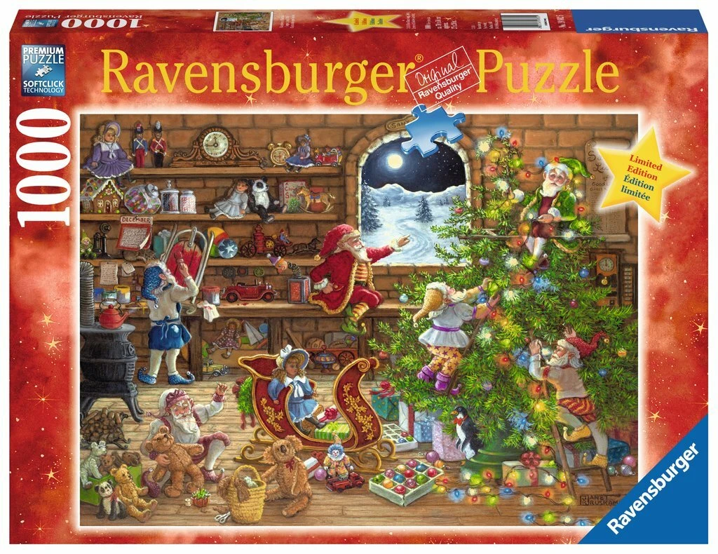 RAVENSBURGER PUZZLE 1000PC – COUNTDOWN TO CHRISTMAS 1 RAVENSBURGER PUZZLE 1000PC – COUNTDOWN TO CHRISTMAS