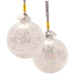 DISNEY 100 CHRISTMAS BAUBLES CLASSIC CHARACTERS (SET OF 4) -Christmas Goods Shop WDI2032 2