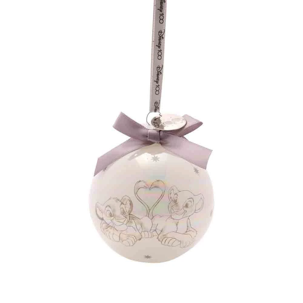 DISNEY 100 CHRISTMAS BAUBLES LOVE (SET OF 4) 7 DISNEY 100 CHRISTMAS BAUBLES LOVE (SET OF 4) - Image 7