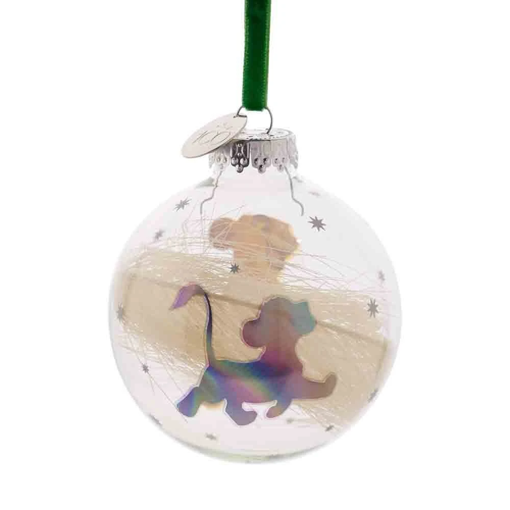 DISNEY 100 CHRISTMAS GLASS BAUBLE SIMBA 3 DISNEY 100 CHRISTMAS GLASS BAUBLE SIMBA - Image 3