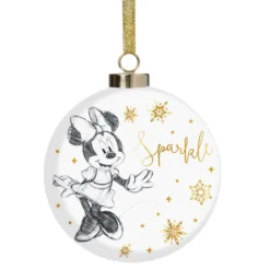 Disney Christmas Bauble – Minnie Mouse – Sparkle