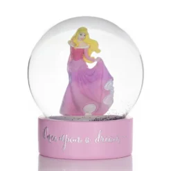DISNEY PRINCESS CHRISTMAS: SNOW GLOBE AURORA -Christmas Goods Shop WDXM9490 2