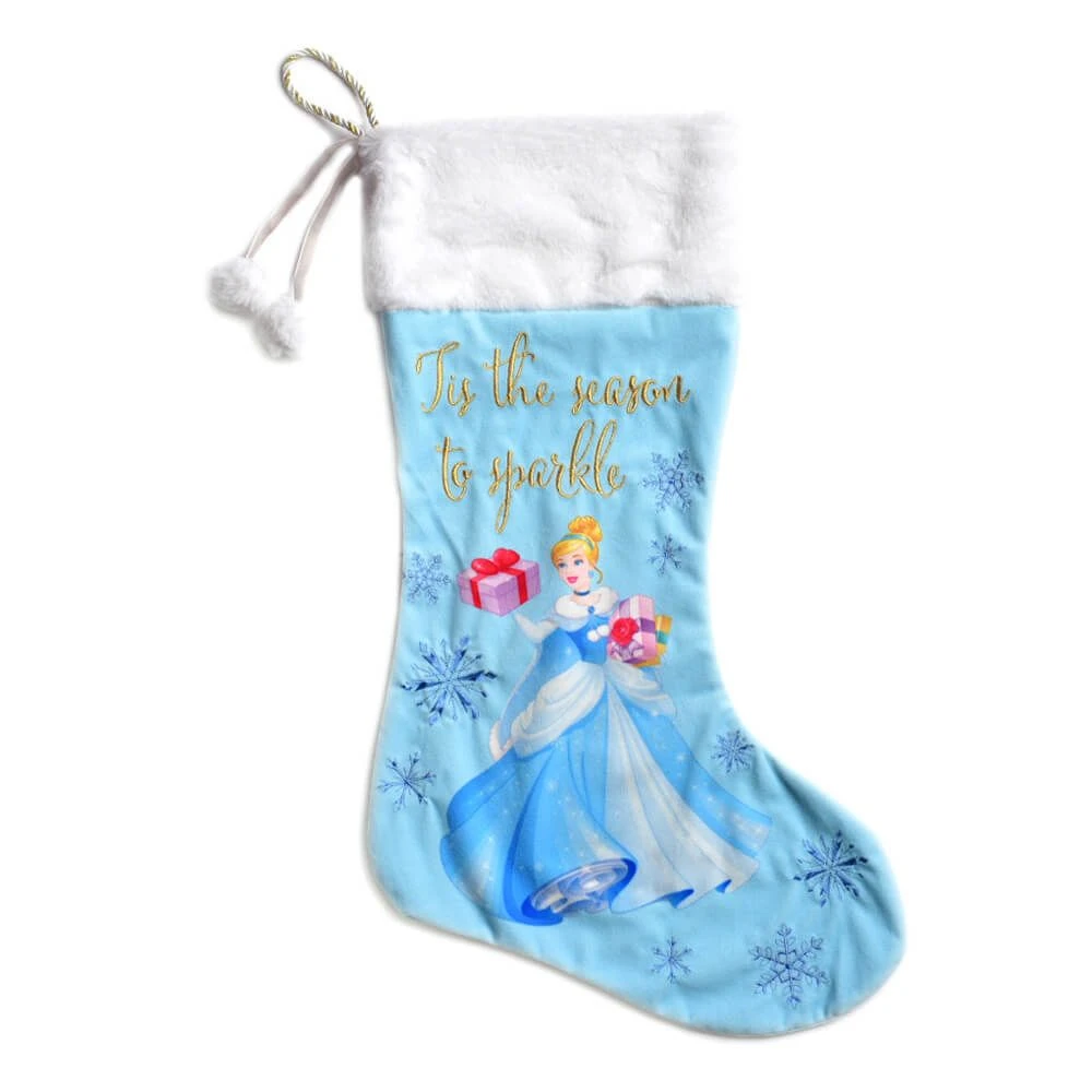 DISNEY PRINCESS CHRISTMAS: STOCKING CINDERELLA ‘SEASON TO SPARKLE’ 1 DISNEY PRINCESS CHRISTMAS: STOCKING CINDERELLA ‘SEASON TO SPARKLE’