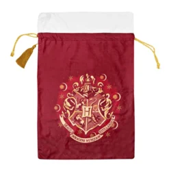 HARRY POTTER CHRISTMAS: HOGWARTS CREST SANTA SACK