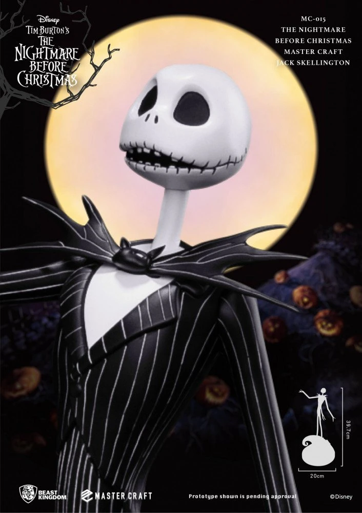 Beast Kingdom Master Craft Disney The Nightmare Before Christmas Jack Skellington 6 Beast Kingdom Master Craft Disney The Nightmare Before Christmas Jack Skellington - Image 6