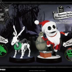 Beast Kingdom Mini Egg Attack The Nighmare Before Christmas Santa Jack & Skeleton Reindeer
