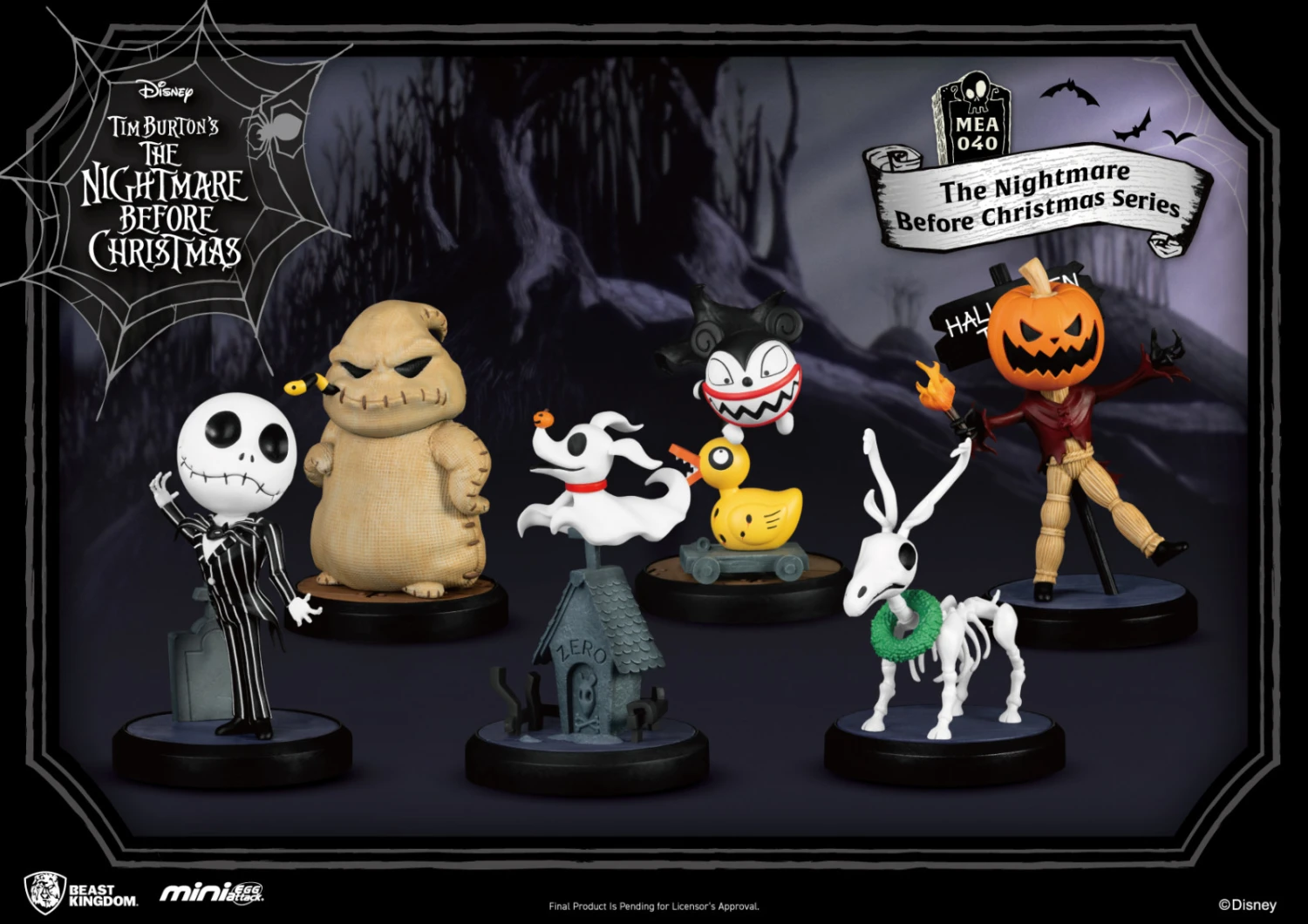 Beast Kingdom Mini Egg Attack The Nightmare Before Christmas Series Set (6 In The Assortment) 1 Beast Kingdom Mini Egg Attack The Nightmare Before Christmas Series Set (6 In The Assortment)