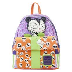 Loungefly – Disney- The Nightmare Before Christmas – Scary Teddy Present Glow In The Dark Mini Backpack